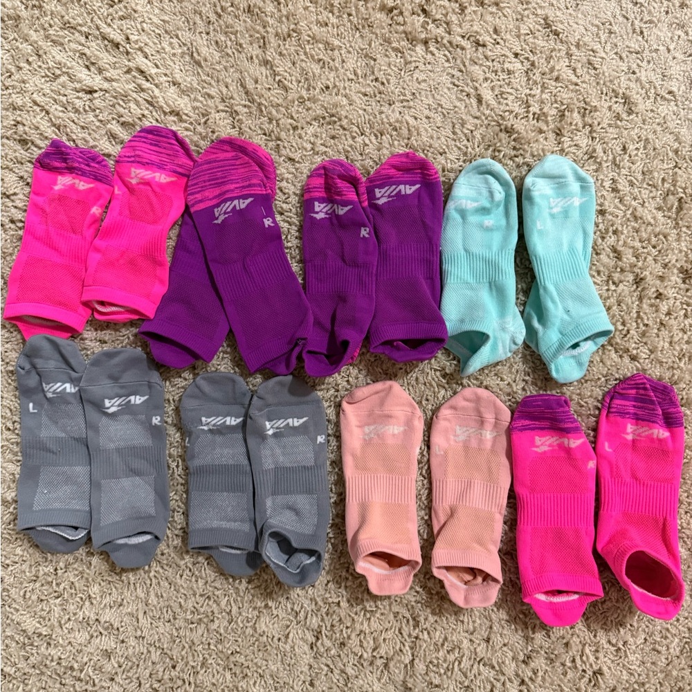 Colorful Athletic Socks Set